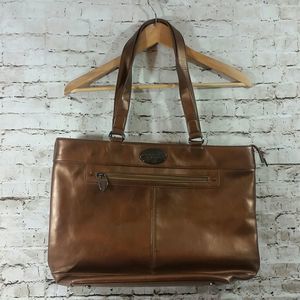 🎀Kenneth Cole Gold/bronze bag beautiful 😍 tote satchel shoulder purse ❄️HP❤️